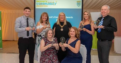 Renfrewshire local heroes honoured for their work in the community at Provost Awards