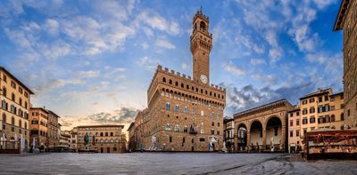 American tourist fined after parking Ferrari in middle of famous Florence plaza