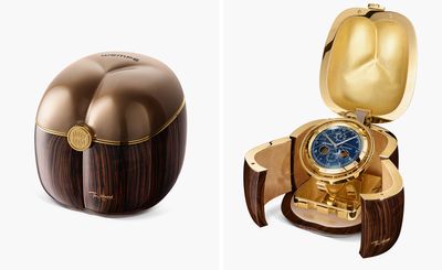 Wempe marine chronometers with yacht designer Tim Heywood see historical codes meet curved forms