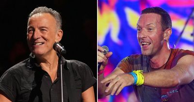 Coldplay's Chris Martin only eats ONE meal a day after advice from 'ripped' Bruce Springsteen