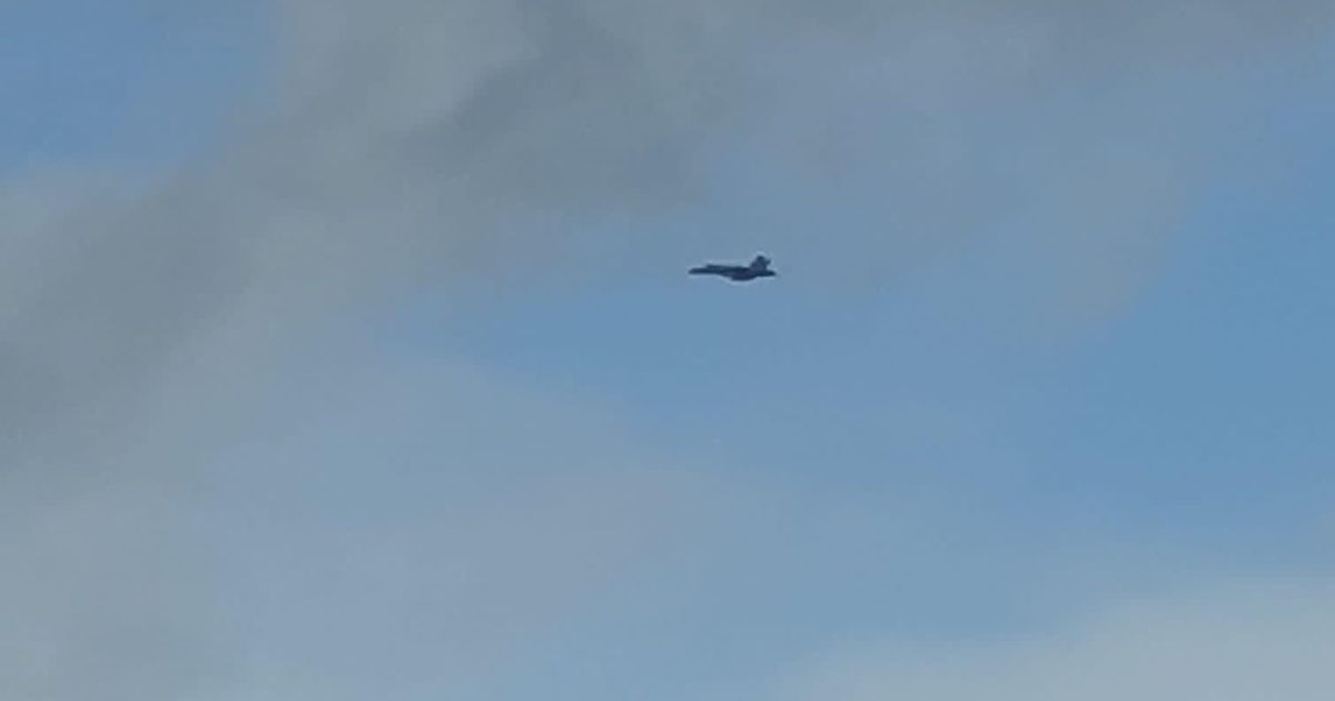 3 military jets seen flying over Nottinghamshire homes