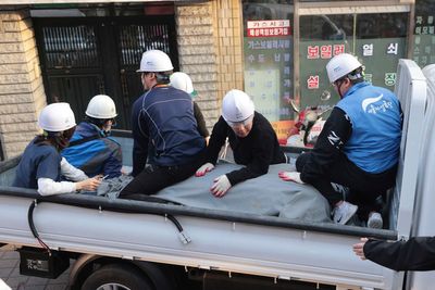 Zebra runs loose in Seoul before being taken back to zoo