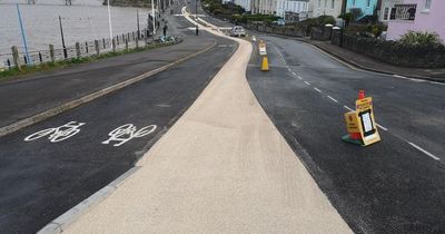 Locals fume as Clevedon's seafront gets new 'yellow brick road'
