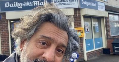 BBC EastEnders legend is spotted working at family newsagents