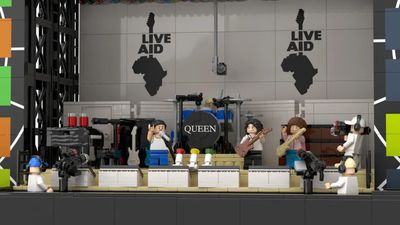 This Queen Live Aid Lego set is awesome… now go Radio Ga Ga with your own amazing ideas
