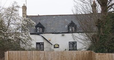 The historic derelict manor in the middle of one of Cardiff's newest housing developments