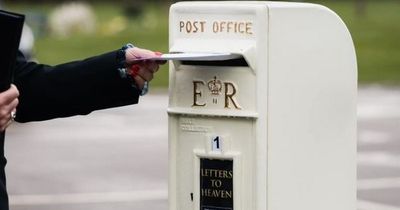 The touching 'letters to heaven' post box at a crematorium