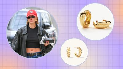 Hailey Bieber’s go-to earring style is the perfect combination of statement and classy