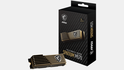 MSI's Debuts Spatium M570 HS PCIe Gen5 SSD