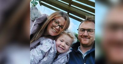 Schoolgirl in tears after hearing loud noises outside family home