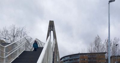 Residents calling for 'unsafe and dangerous' footbridge in Tallaght to be demolished