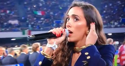 England fans complain at 'worst ever' national anthem ahead of Italy clash