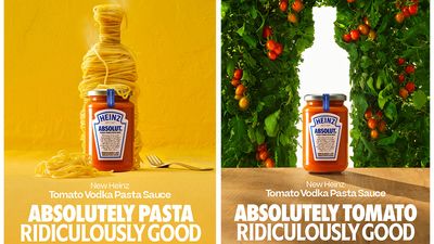 The new Heinz posters are Absolut winners