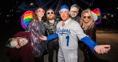 Fans honour Elton John by wearing quirky sunglasses and costumes to Liverpool gig