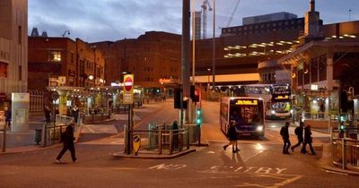 Schoolboy robbed by gang with 'knife' in city centre