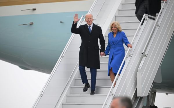 Biden arrives in Canada to discuss trade, migration challenges