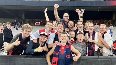 Judd McVee's WA family celebrates football star's MCG debut for Melbourne Demons