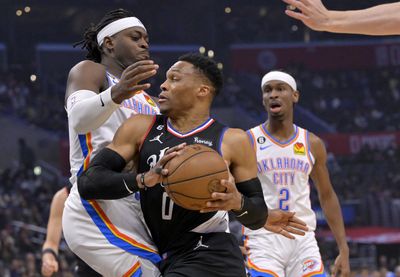 Player grades: Thunder can’t complete season sweep in 127-105 loss to Clippers