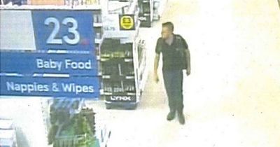 Glasgow store CCTV captures moment crazed lover stalks aisles looking for ex before stabbing her