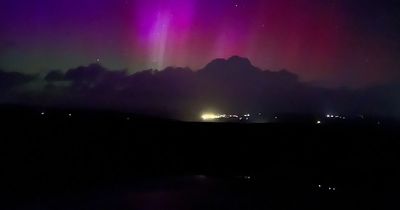 Northern Lights seen from across Wales again with display delighting stargazers