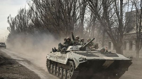 Ukraine Prepares Counteroffensive as Russia’s Assault on Bakhmut Flags