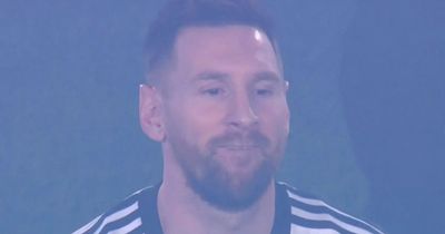 Lionel Messi holds back tears on emotional Argentina return as another landmark reached