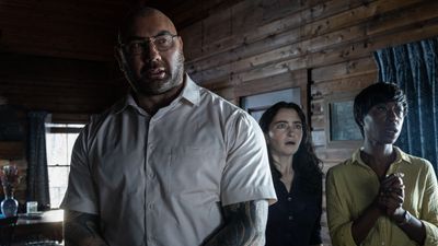 Eerie Shyamalan horror hit Knock at the Cabin now streaming on Peacock