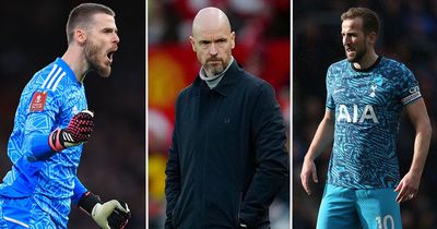 Managing Man Utd as Harry Kane signs, David de Gea replaced and nine more leave club