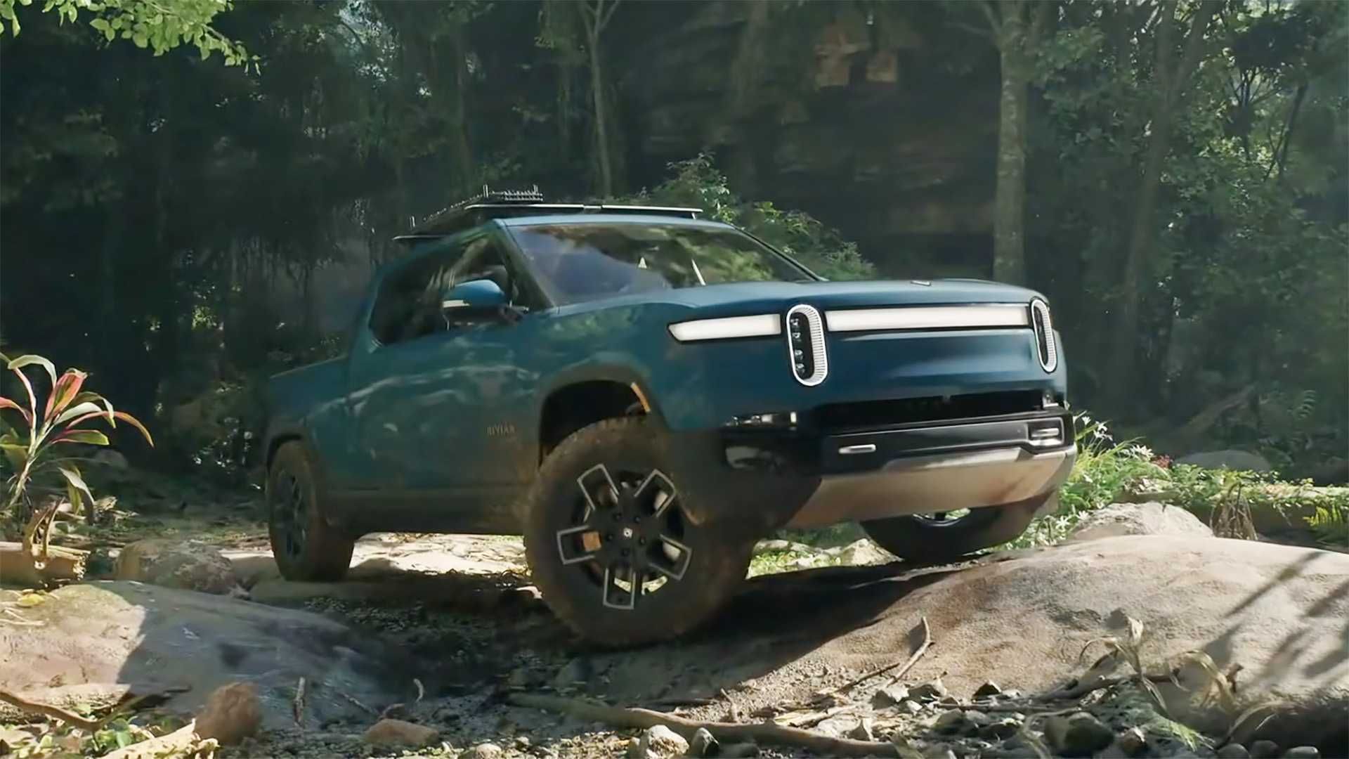 Watch A Rivian R1T Virtually Demonstrate The…