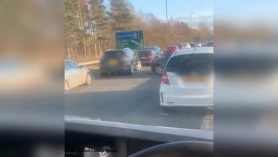 Edinburgh motorists filmed pulling U-turns and driving wrong way on city bypass