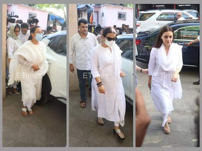 Pradeep Sarkar’s funeral: Deepika Padukone, Rani Mukerji, Dia Mirza, Vidya Balan and others attend the last rites of the ace director – PHOTOS