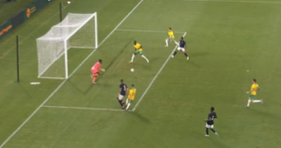 Hearts loanee Garang Kuol nets first Australia goal as fellow SPFL star sets up big moment