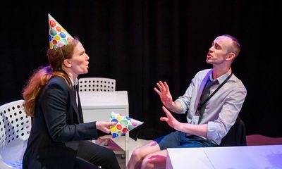 Slow Violence review – surreal comedy of apocalyptic office politics
