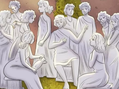 Optical Illusion: Only a clever mind can spot the man amongst the statues in 11 seconds