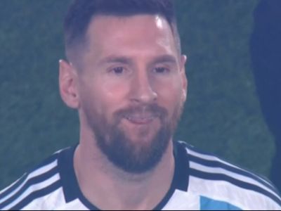 Lionel Messi left in tears by emotional World Cup celebration