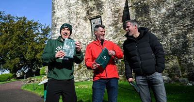 Roy Keane, Gary Neville and Jamie Carragher surprise Dublin crowd with special guest