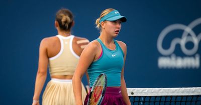 Ukraine tennis star refuses Russian rival’s handshake after kit row and makes WTA claim
