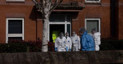 Woman 'knew it was serious' after seeing police forensics outside flats