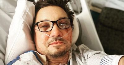 Jeremy Renner shares first photo of the snow plough that crushed him in horror accident