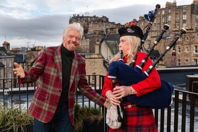 Richard Branson tells of Scottish roots as he opens Virgin Hotel in Edinburgh