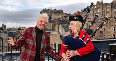 Sir Richard Branson opens Edinburgh Virgin Hotel and tells of his roots in the city
