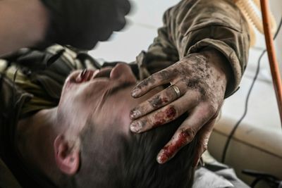 'Just a typical day': rescuing wounded soldiers on Ukraine front