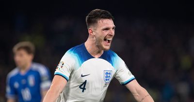 The exclusive West Ham club Declan Rice has joined after latest England cap in win over Italy
