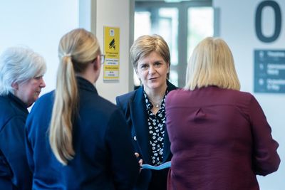 Sturgeon jokes about enjoying lie-in on first day of life after Government