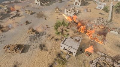 Company of Heroes 3's environmental gameplay lets you literally reshape the battlefield