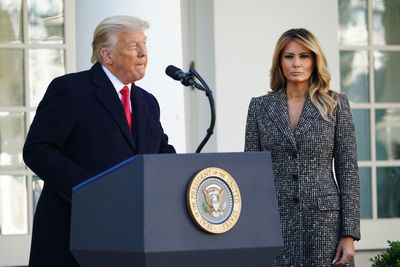 Melania "remains angry" at Trump: report