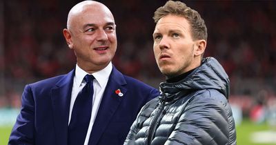 Julian Nagelsmann 'had Tottenham shirt' as Spurs aim for talks with sacked Bayern boss