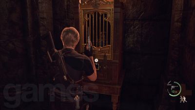 How to open Resident Evil 4 square lock boxes with the cube key
