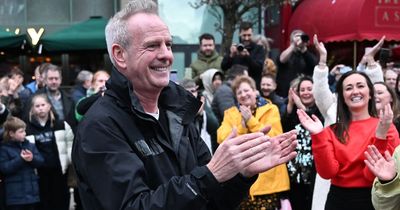 Fatboy Slim makes surprise appearance in Cardiff as flash mob recreates iconic music video