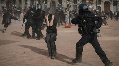 Use of force signals ‘crisis of authority’ as France’s pension battle turns to unrest